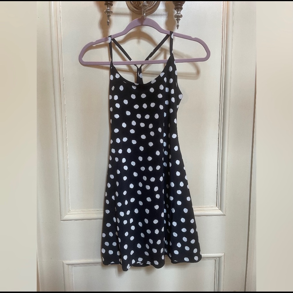 NWT Outdoor Voices Exercise Dress polka dot XS